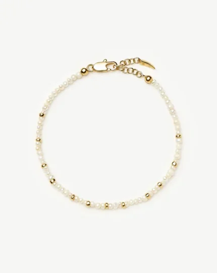 Micro Pearl Beaded Bracelet